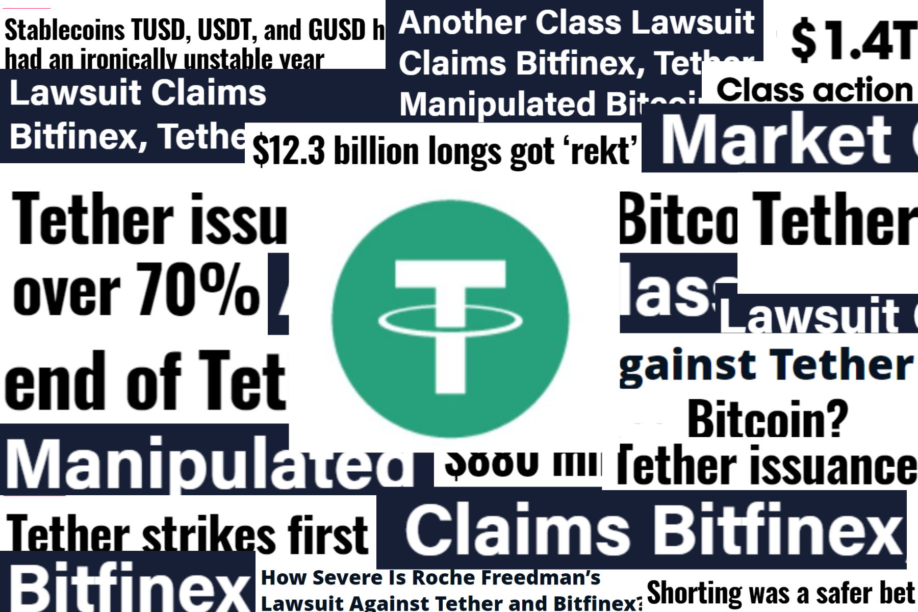 Even with Tether's variable peg over 2019, people chose to use it more than any other stablecoin