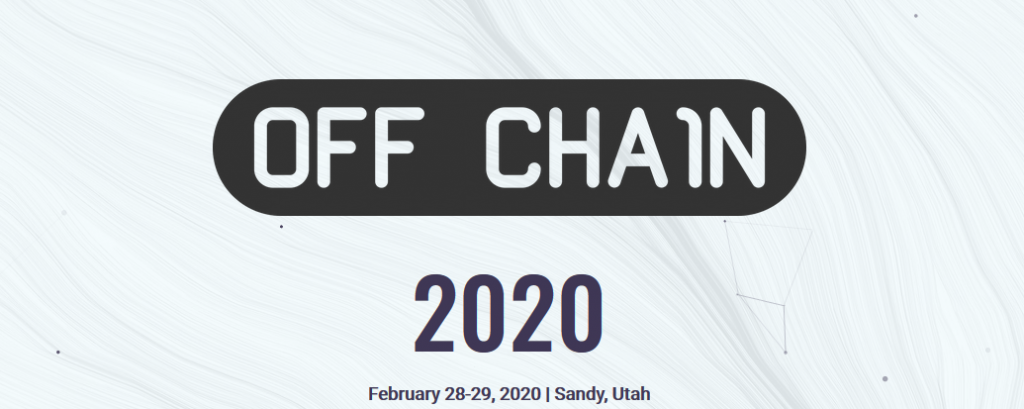 Unique Preparedness and Blockchain Conference “Off Chain” Returns to Utah