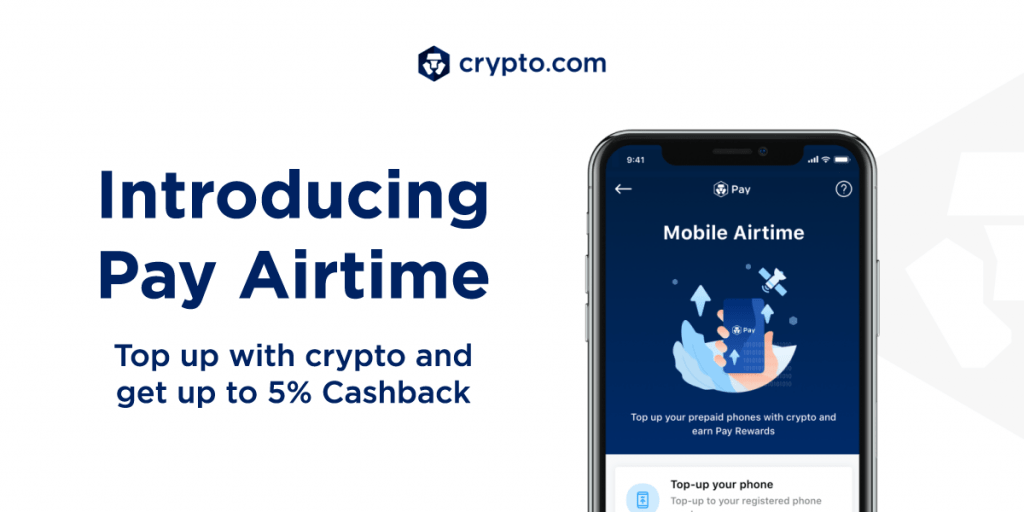 Crypto.com Pay Introduces Pay Airtime