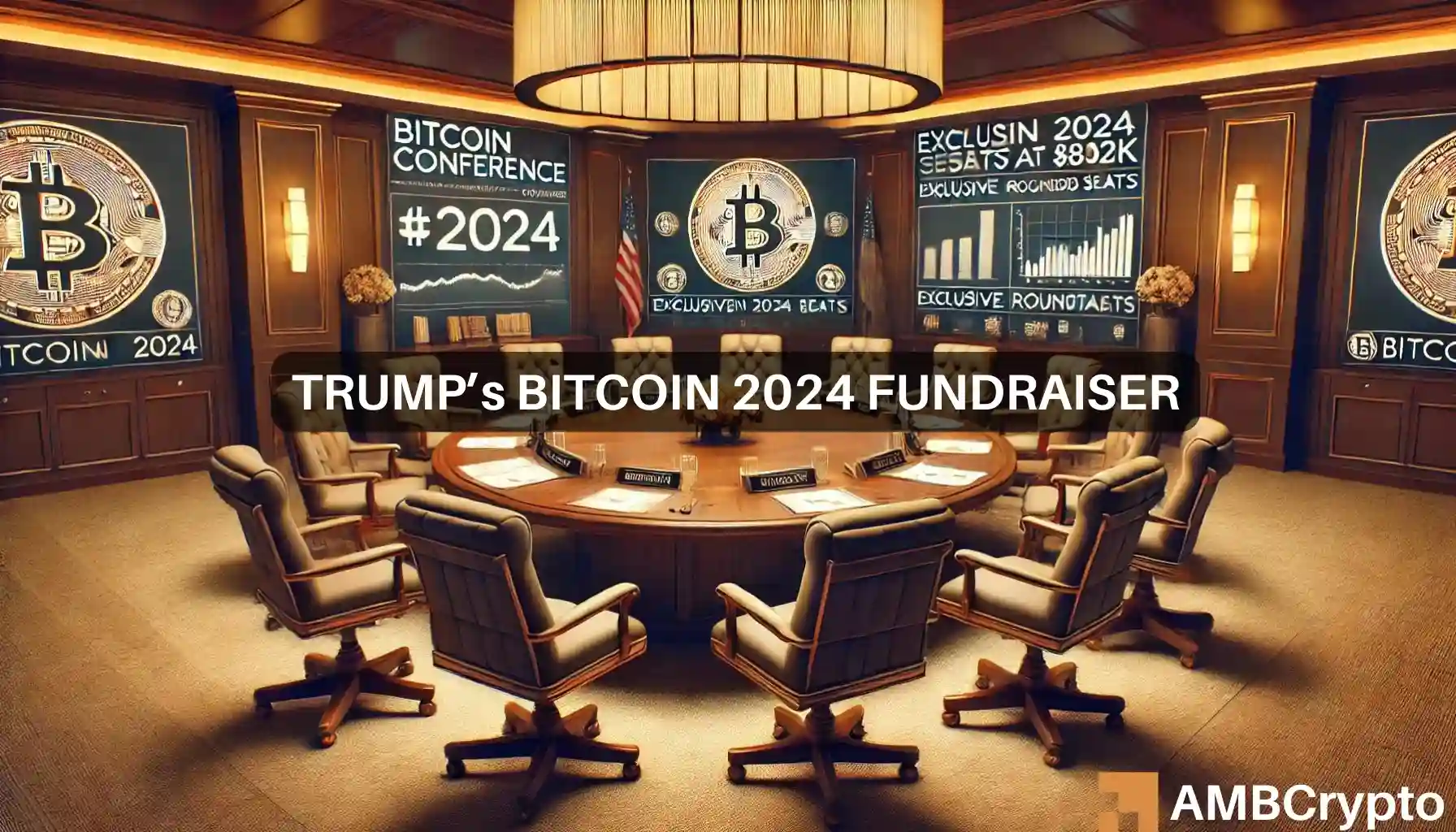 Trump’s Bitcoin 2024 fundraiser