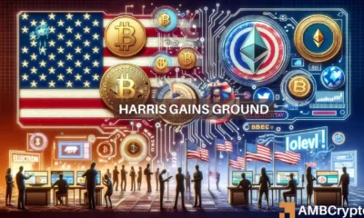 'Crypto for Harris' initiative gains traction: Is a 'political football' underway?