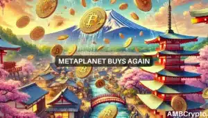 Japan - Metaplanet's Bitcoin holdings now worth $23M after latest purchase