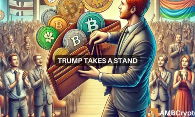 Donald Trump's crypto-pivot - +1M in ETH, +7M in NFT licensing deal