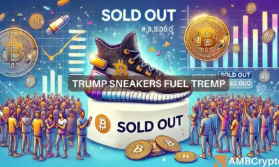 Mixed reactions as Trump’s Bitcoin-themed limited edition sneakers sell out