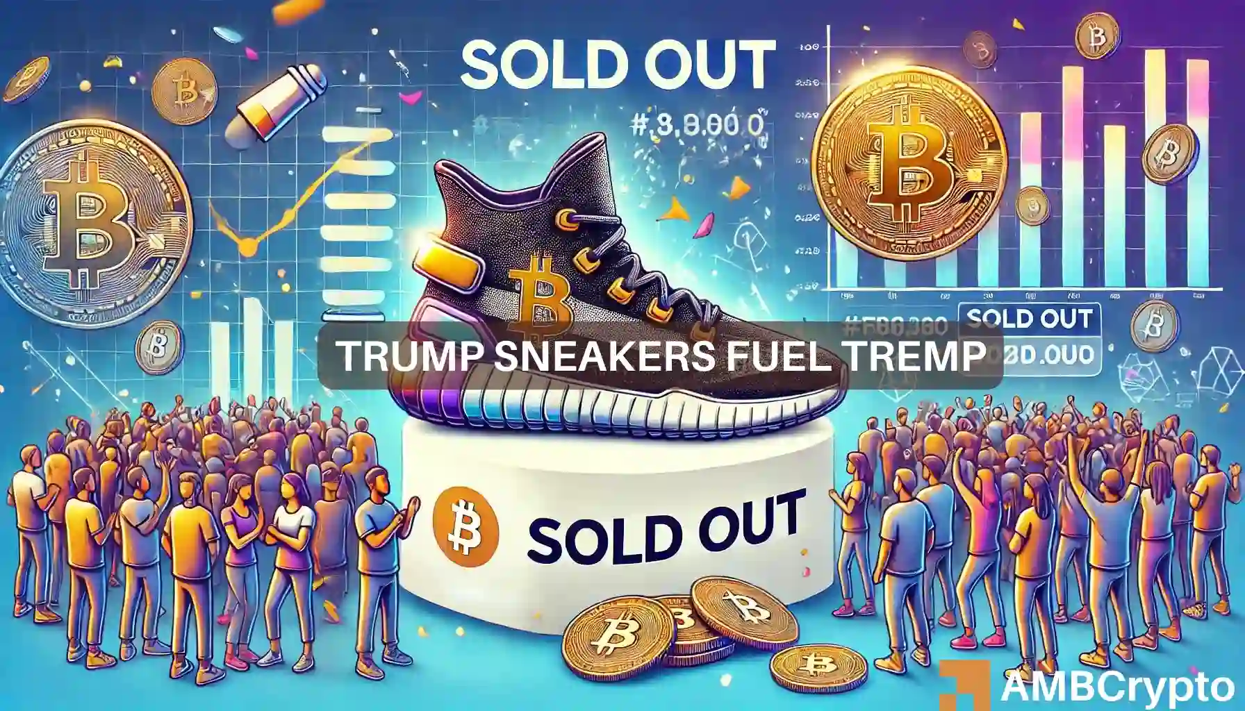 Mixed reactions as Trump’s Bitcoin-themed limited edition sneakers sell out