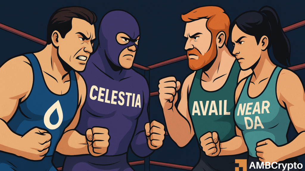 EigenDA vs. Celestia vs. Avail vs. NearDA: Who wins on cost & scale?