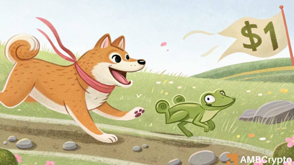 DOGE vs. PENGU: Which Meme Coin Hits $1 First?