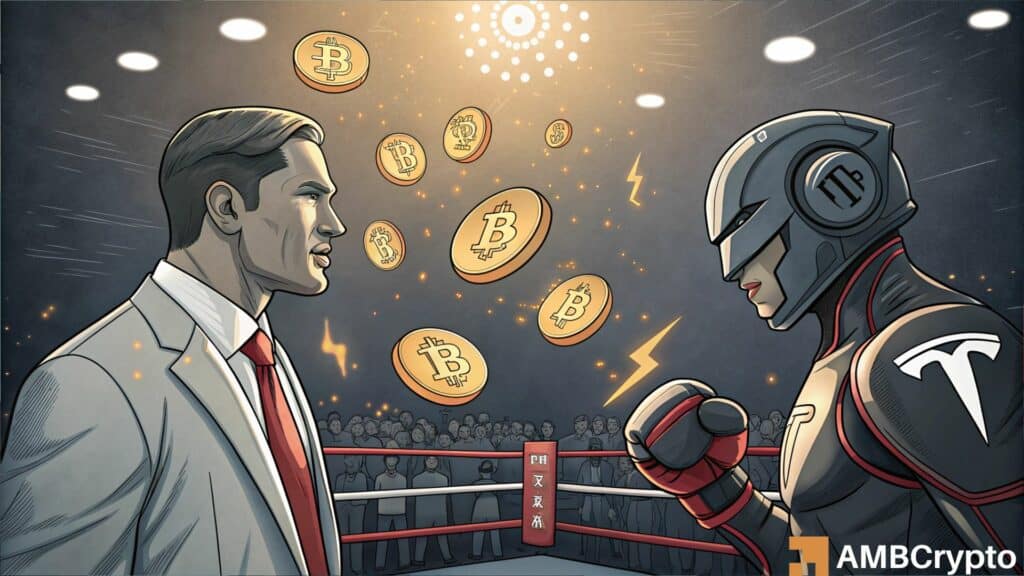 MicroStrategy vs. Tesla - Whose Bitcoin treasury will outperform in Q4?