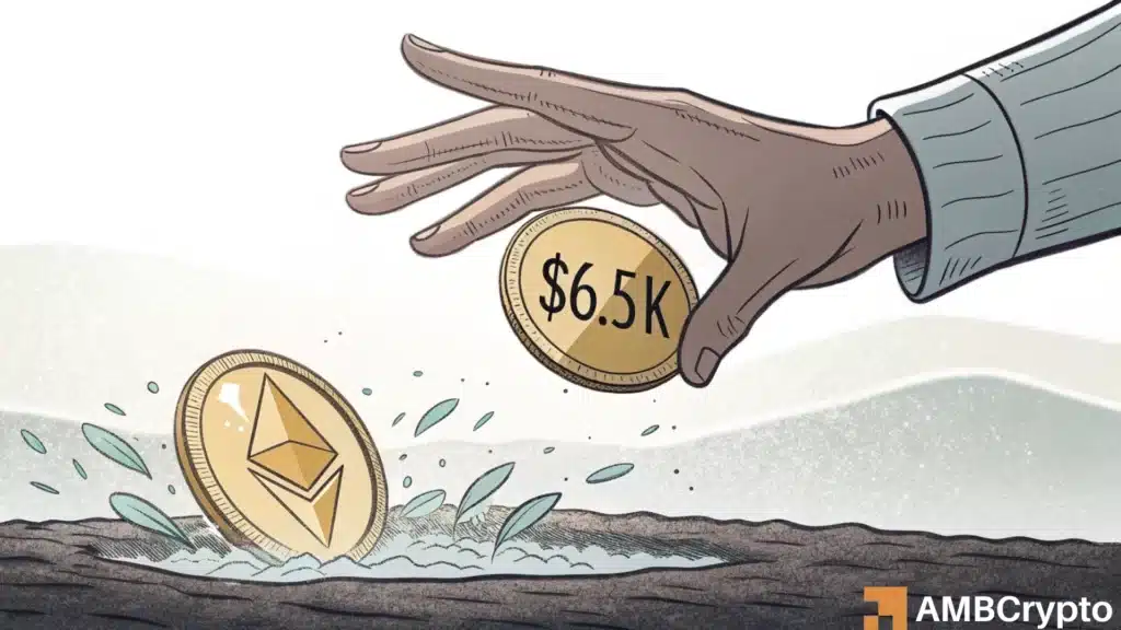 Ethereum surges 6% despite market fears: Is ETH setting up for $6,500 rally?